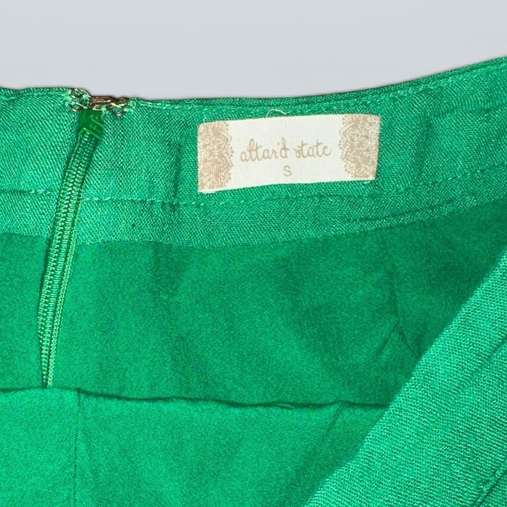 Altar'd State Green Ruffle Skort - Picture 2 of 4
